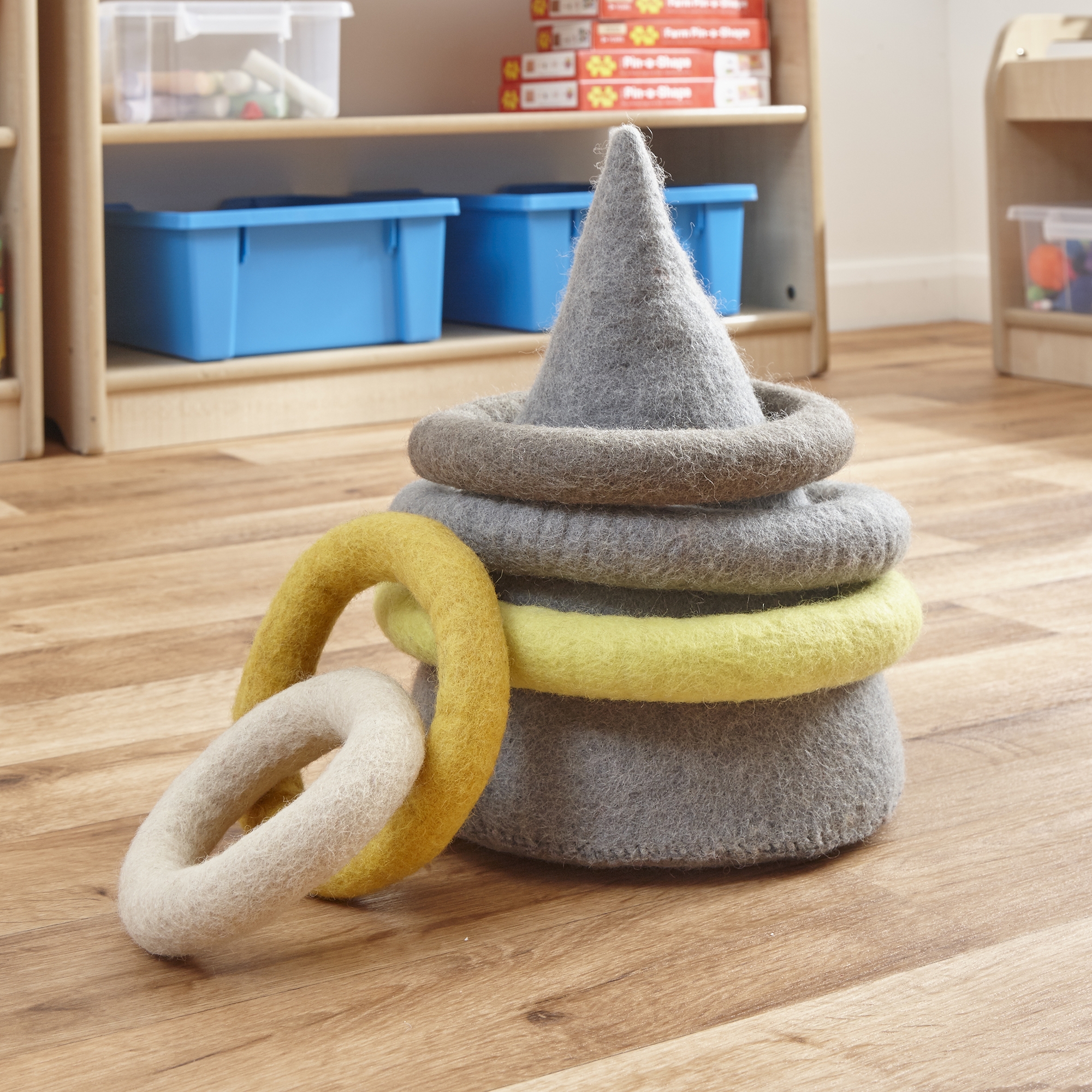 Natural Felt Quoits from Hope Education